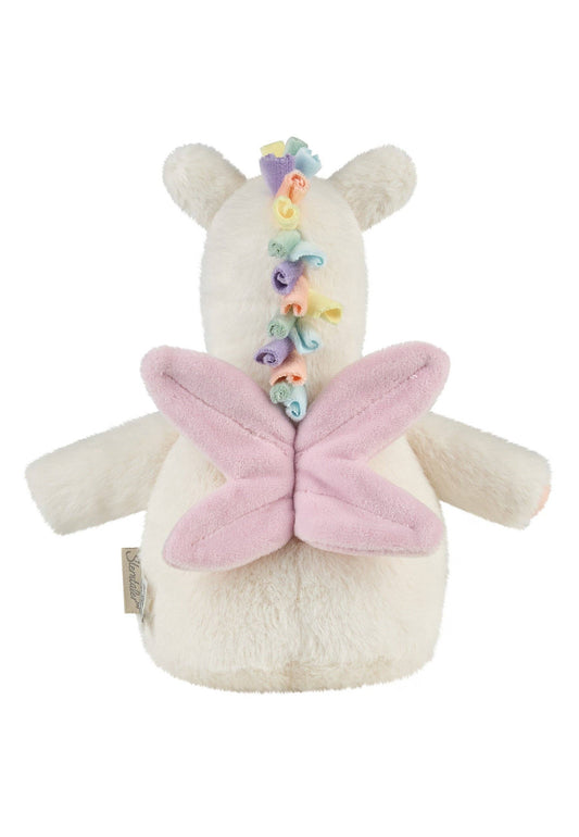 Kuscheltier Einhorn Elli in Weiß/Rosa von Sterntaler - Rückansicht – Nohna