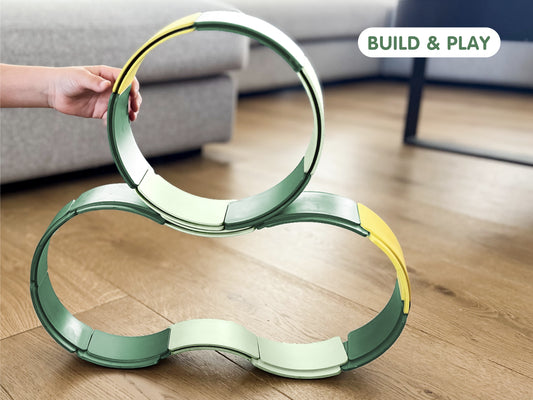 Arches Starter Set von waytoplay – Bauspielzeug aus recyceltem Kunststoff - Build & Play - Nohna