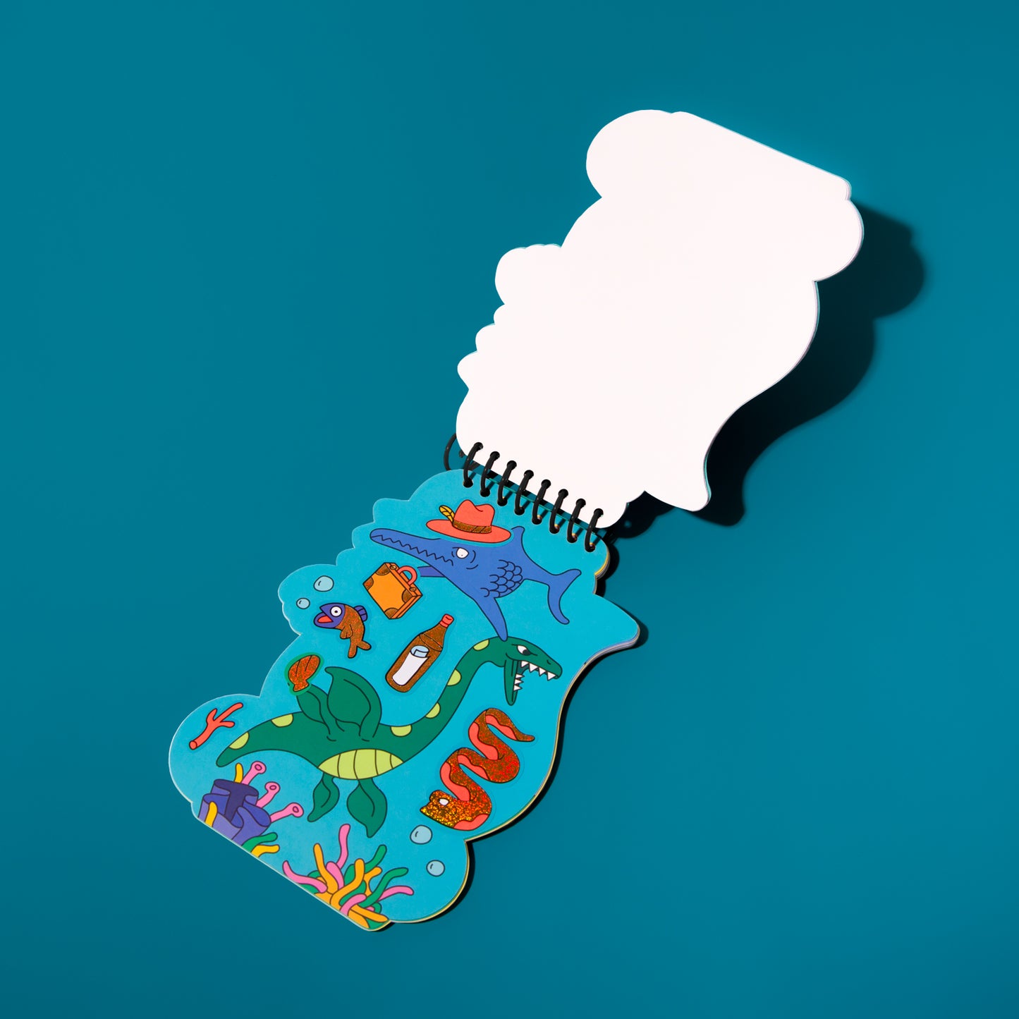 Sticker Aktivitätsbuch von OMY in 3 Motiven – Dinos - Innenansicht - Nohna