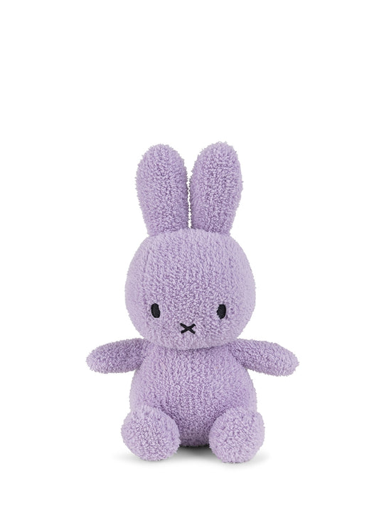 Miffy Kuscheltier Terry in Lila von Bon Ton Toys – 23 cm, Plüsch, Frontansicht, Nohna
