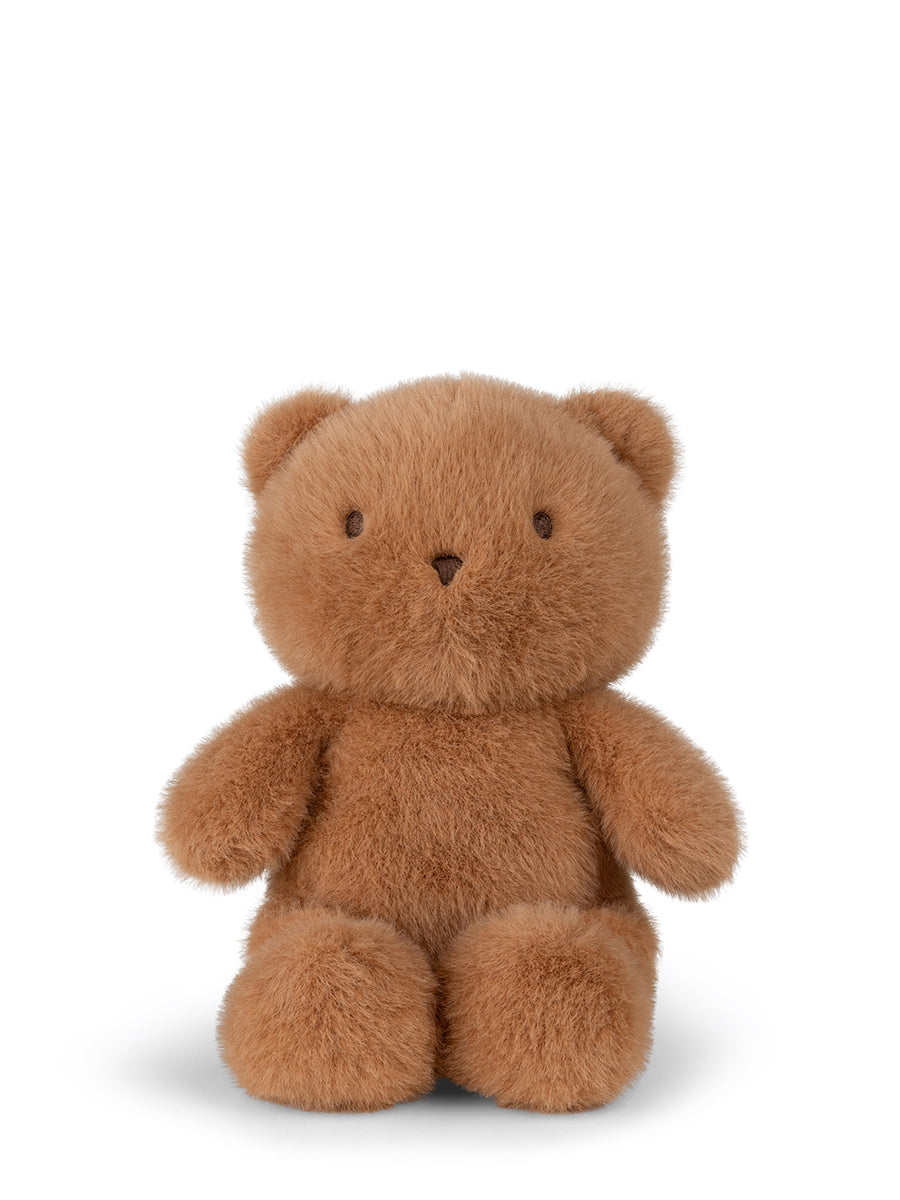 Kuscheltier Bobo Bär in Braun von Bon Ton Toys – 23 cm, recycelter Plüsch, Nohna
