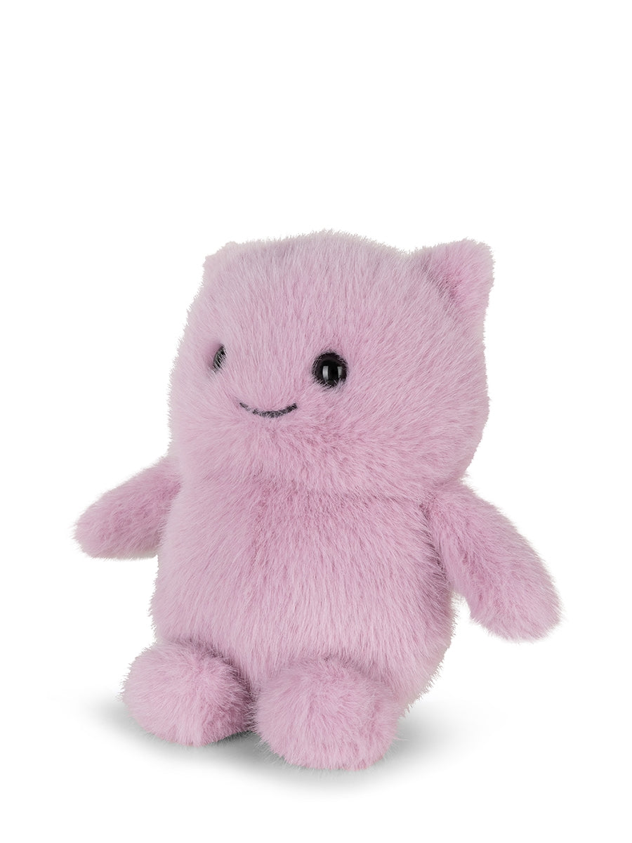 Kuscheltier Glimpy in Lila von Bon Ton Toys – 25 cm, recycelter Plüsch, Seitenansicht, Nohna