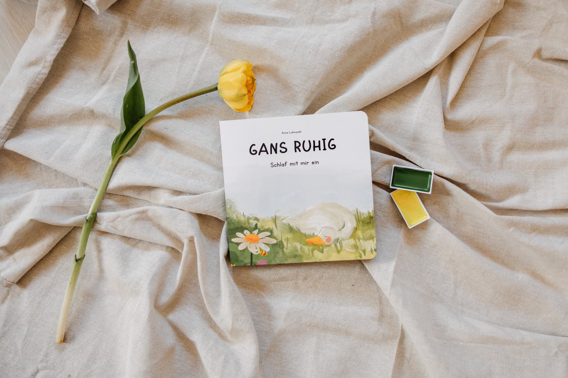Kinderbuch Gans Ruhig – Reimbuch von Anna, erscheint demnächst bei Nohna