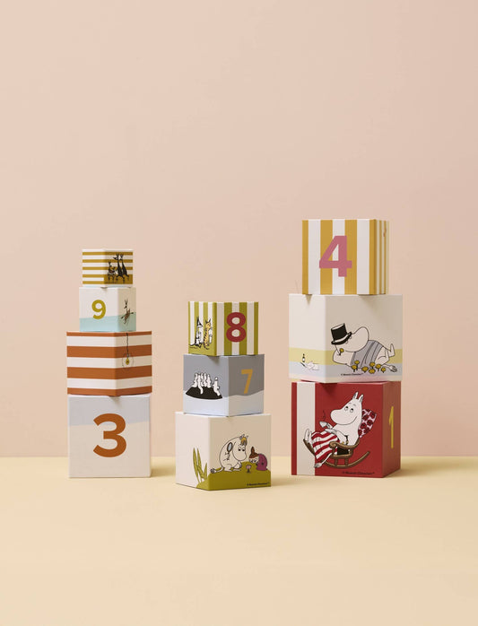 Stapelpyramide Mumin von Kids Concept – 15x15x15 cm, Nohna
