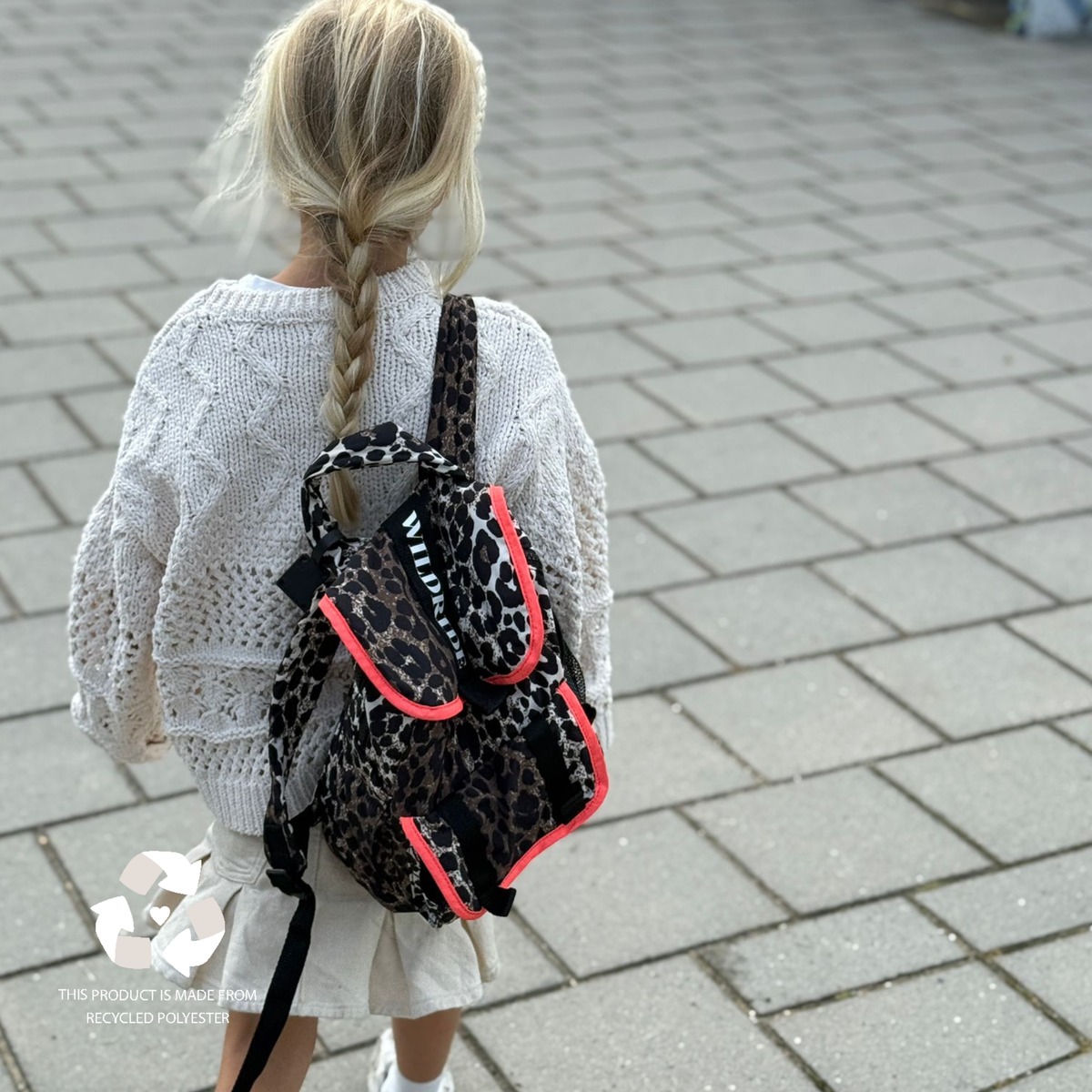 Kinder Rucksack Savannah von Wildride aus recyceltem Material – Lifystyle Mädchen - Nohna