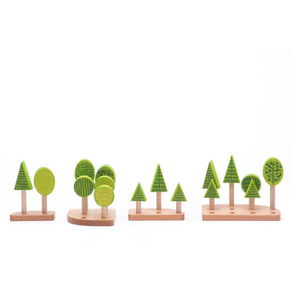 Central Park Puzzle mit Bäumen von Bajo – 22 Holzelemente - Bäume - Nohna