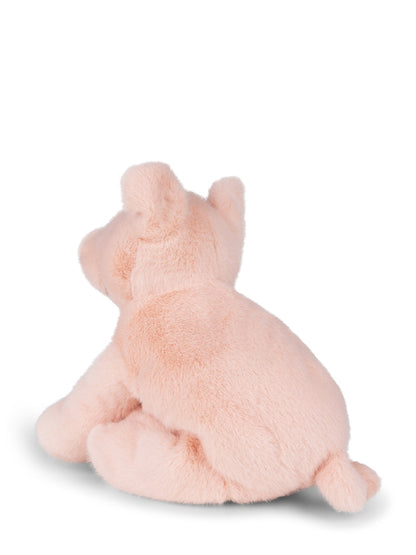 Kuscheltier Paddy Schwein in Pink von Bon Ton Toys – 25 cm, recycelter Plüsch, Rückansicht, Nohna