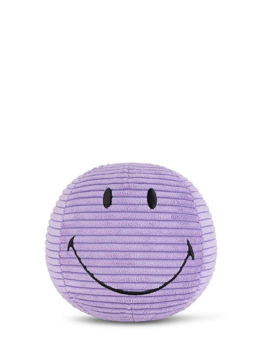 Smiley Kuscheltier Cord in Dunkelviolett von Bon Ton Toys – 13 cm, recycelter Plüsch, Nohna