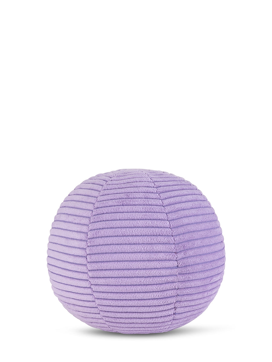 Smiley Kuscheltier Cord in Dunkelviolett von Bon Ton Toys – 13 cm, recycelter Plüsch, Rückansicht, Nohna