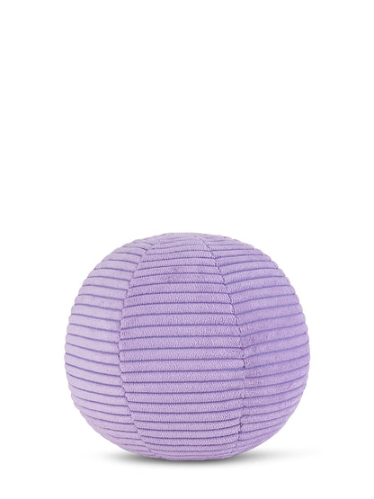 Smiley Kuscheltier Cord in Dunkelviolett von Bon Ton Toys – 13 cm, recycelter Plüsch, Rückansicht, Nohna