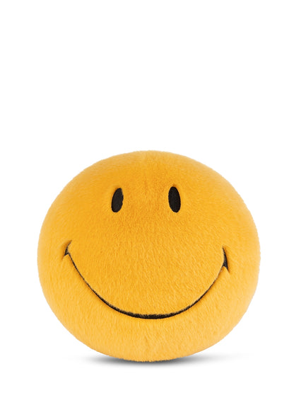 Smiley Kuscheltier Fuzzy in Gelb von Bon Ton Toys – 23 cm, recycelter Plüsch, Nohna