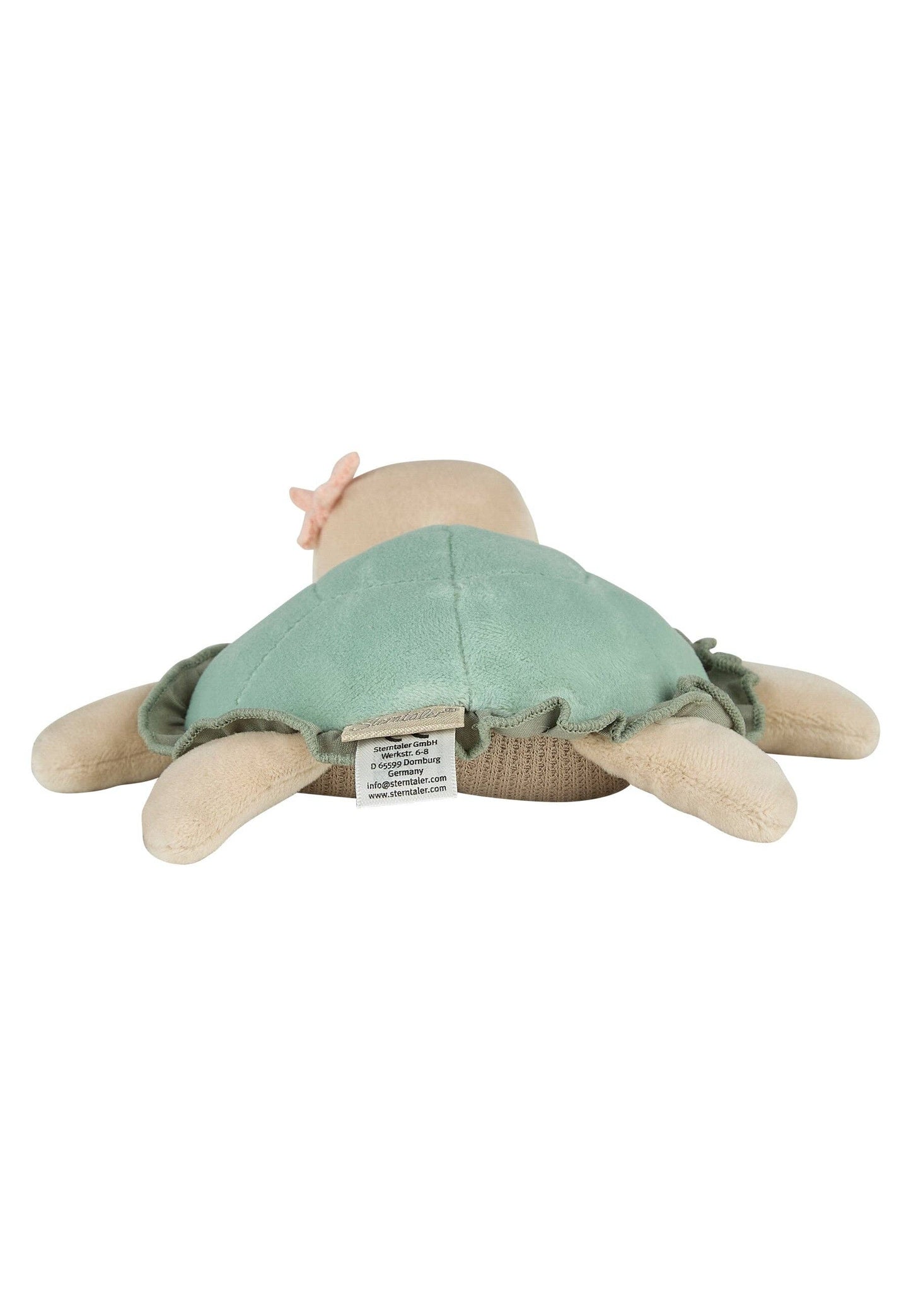 Kuscheltier Schildkröte in Grün von Sterntaler - Rückansicht – Nohna