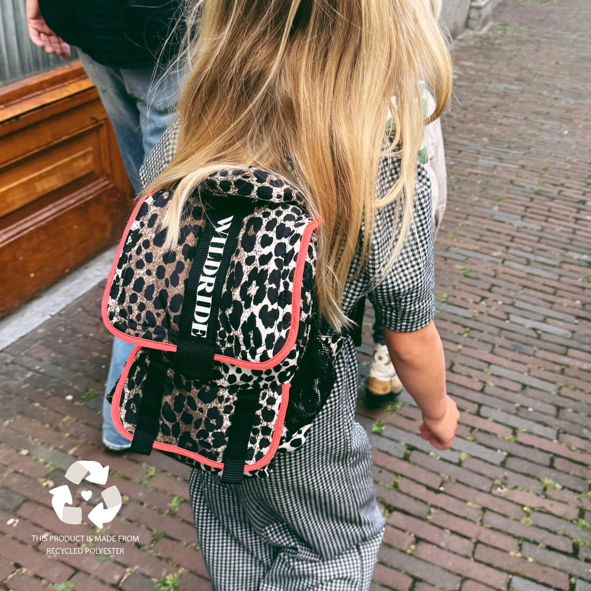 Kinder Rucksack Savannah von Wildride aus recyceltem Material – Mädchen - Nohna