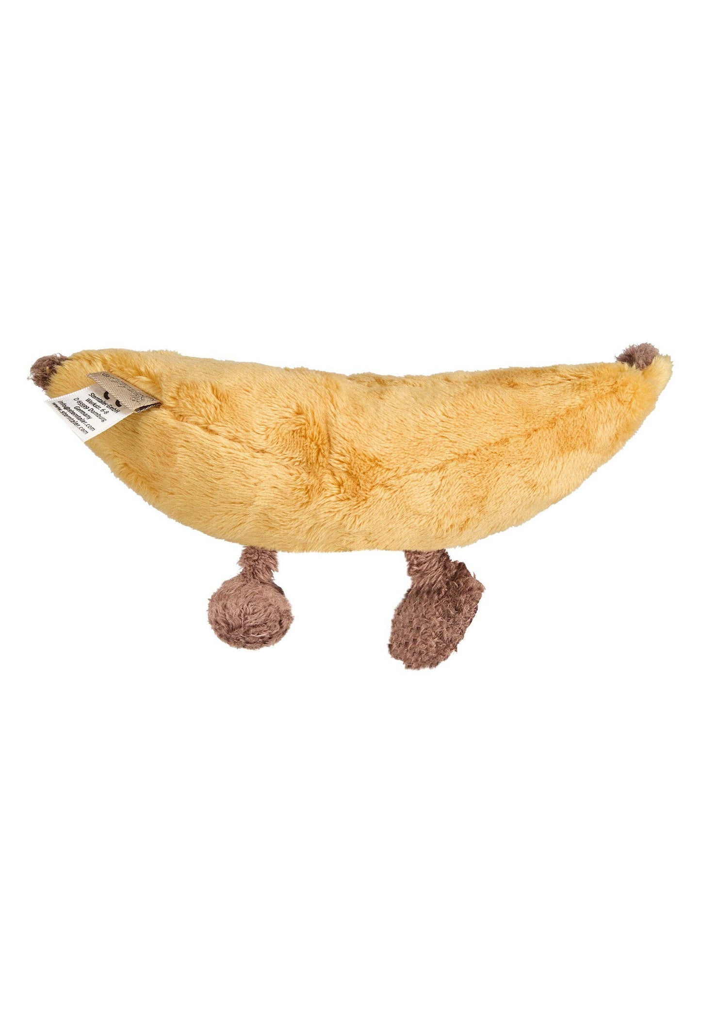 Kuscheltier Banane in Mattgelb von Sterntaler - Rückseite – 20 cm, Nohna