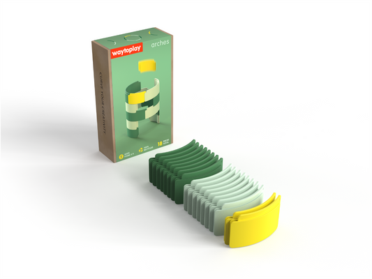 Arches Starter Set von waytoplay – Bauspielzeug aus recyceltem Kunststoff, Nohna