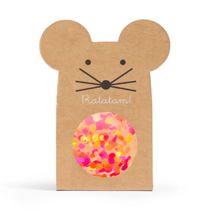 Flummi Maus Multico von Ratatam in Orange – Nohna