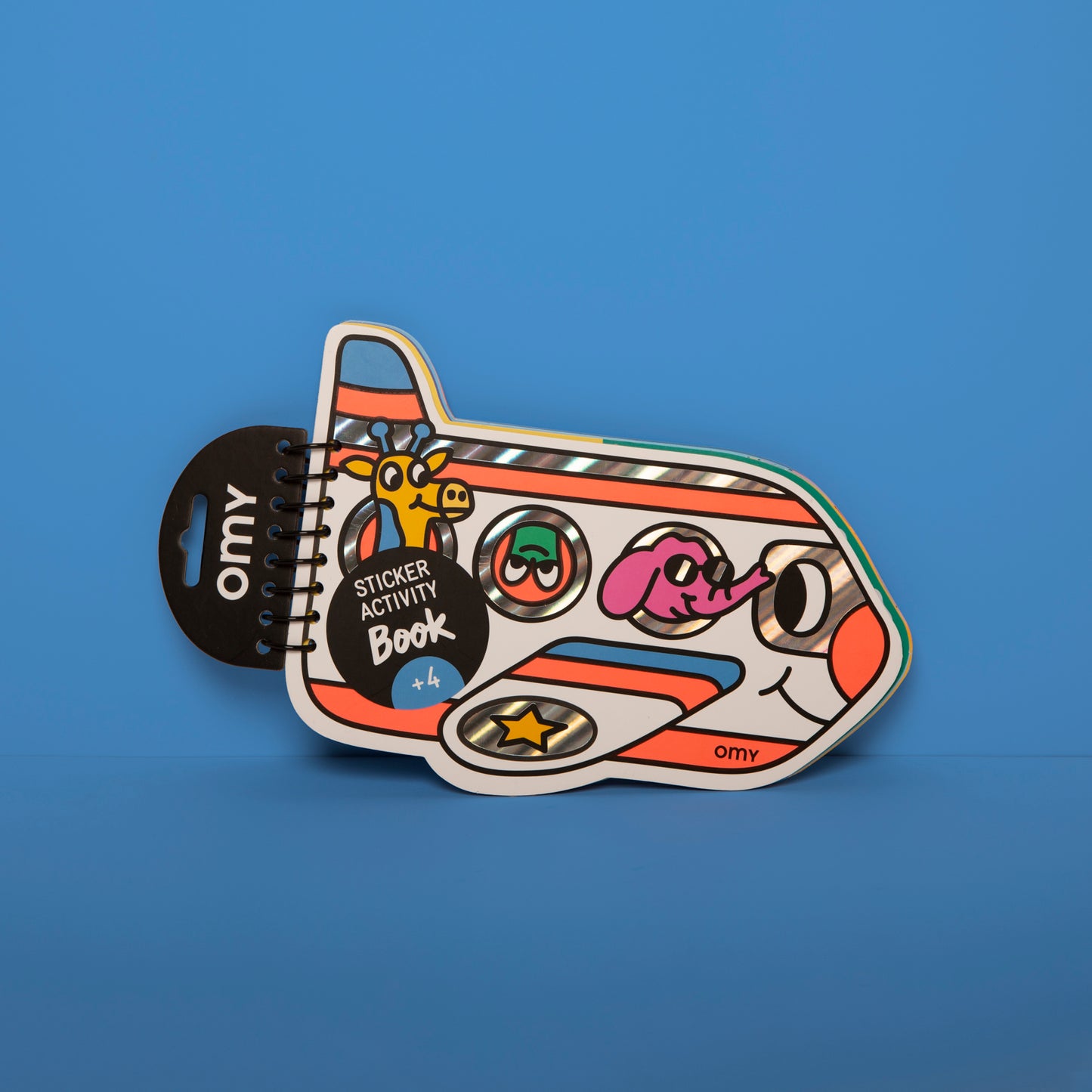 Sticker Aktivitätsbuch von OMY in 3 Motiven – Vroom, Nohna