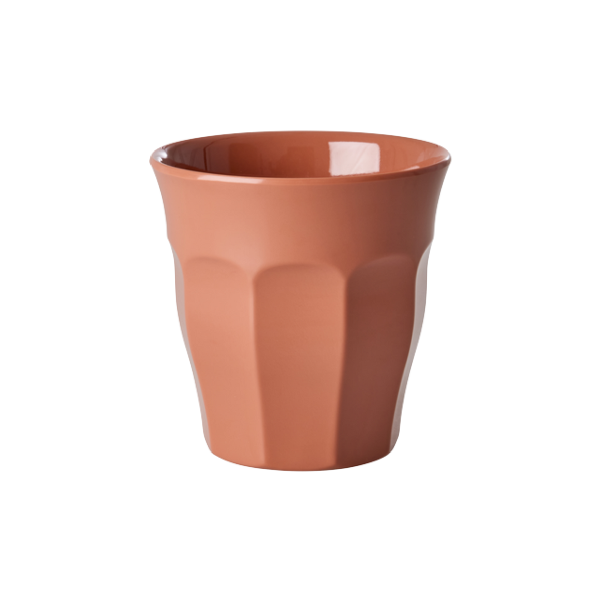 Becher einfarbig von RICE by RICE in Terracotta – Nohna