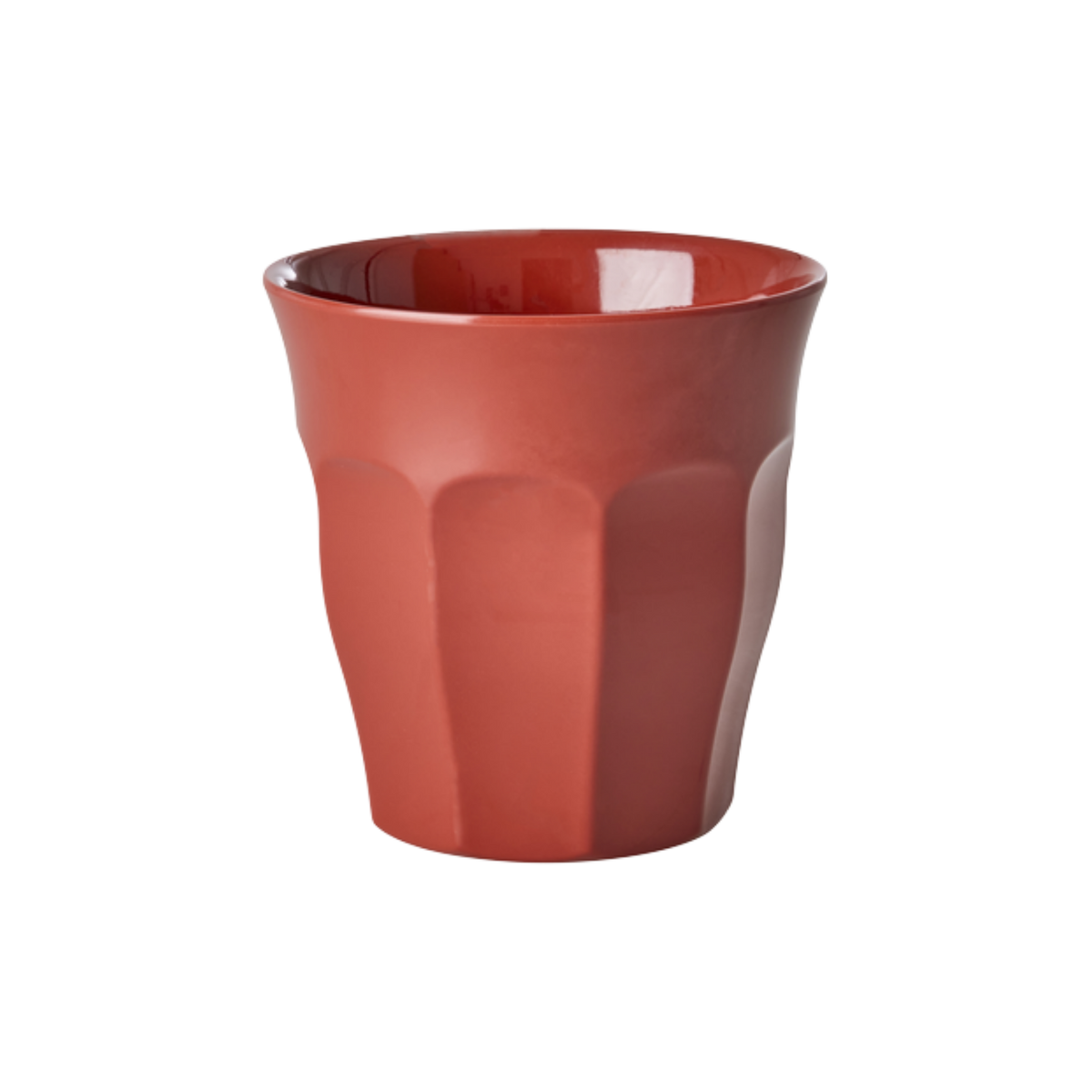 Becher einfarbig von RICE by RICE in Rot – Nohna