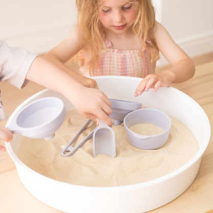 Sensorik Spielzeug Starter-Kit von Inspire My Play in Lavendel - Sandspiel – Nohna