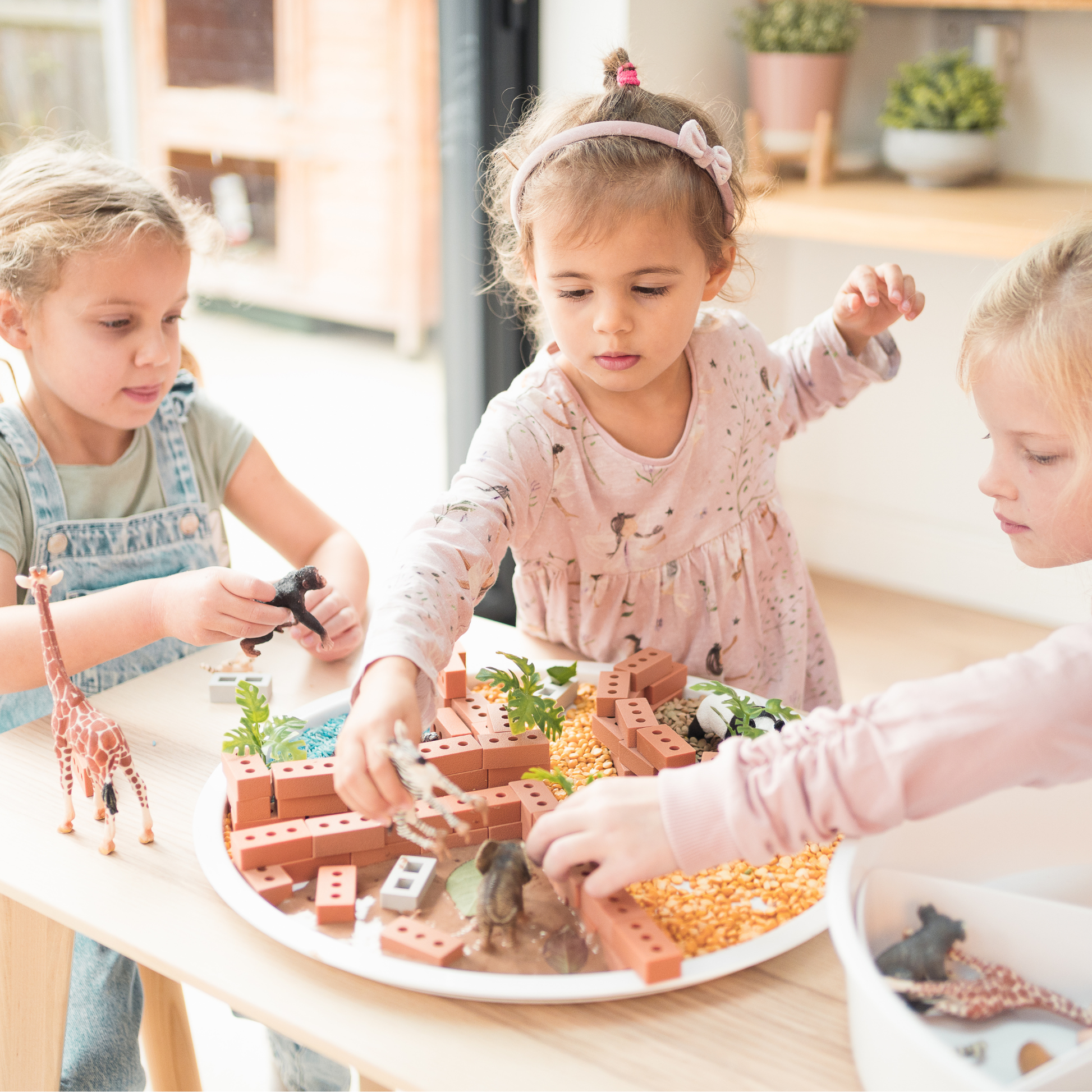 Sensorik Mini Steine aus Silikon von Inspire My Play – Spielidee Zoo - Nohna