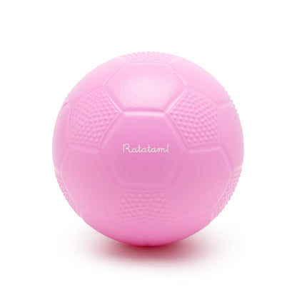 Kinder Fußball 18 cm in Blau und Rosa von Ratatam – Rosa - Nohna