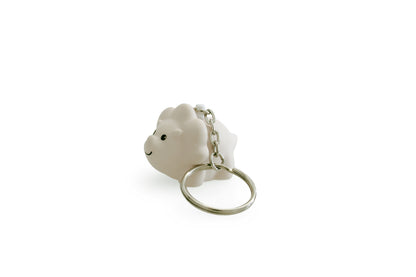 Schlüsselanhänger Juliette Triceratops in Sand von Atelier Pierre – Nohna