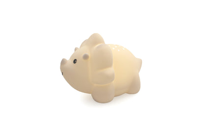 Juliette Nachtlicht Projektor Triceratops in Sand Seitenansicht – Nohna