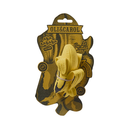 Beißring Banane Pop Art von Oli & Carol – Verpackung - Nohna
