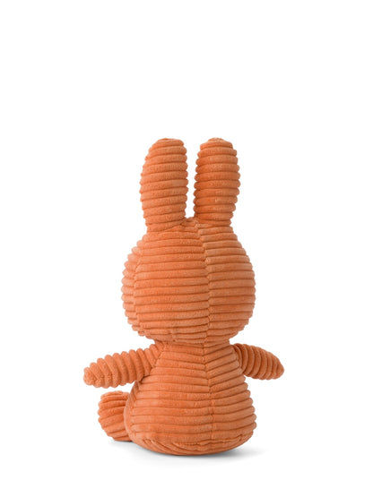 Miffy Kuscheltier Cord in Pumpkin von Bon Ton Toys – 23 cm, recycelter Plüsch, Rückansicht, Nohna