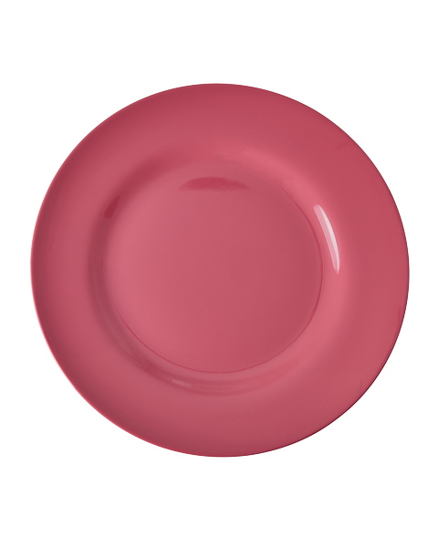 Teller einfarbig von RICE by RICE in Pink – Nohna