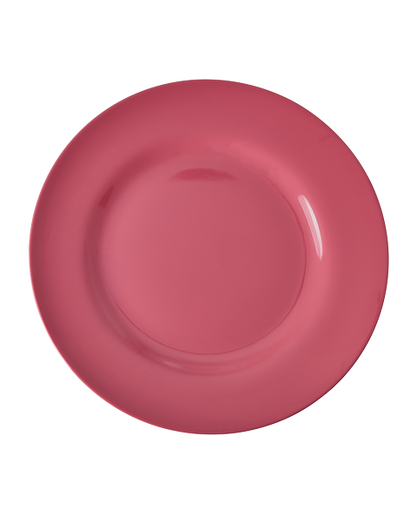 Teller einfarbig von RICE by RICE in Pink – Nohna