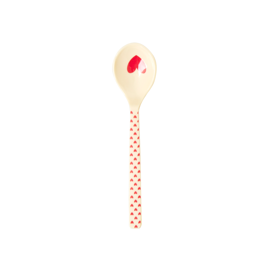 Melamin Teelöffel in Rot von RICE by RICE – Nohna