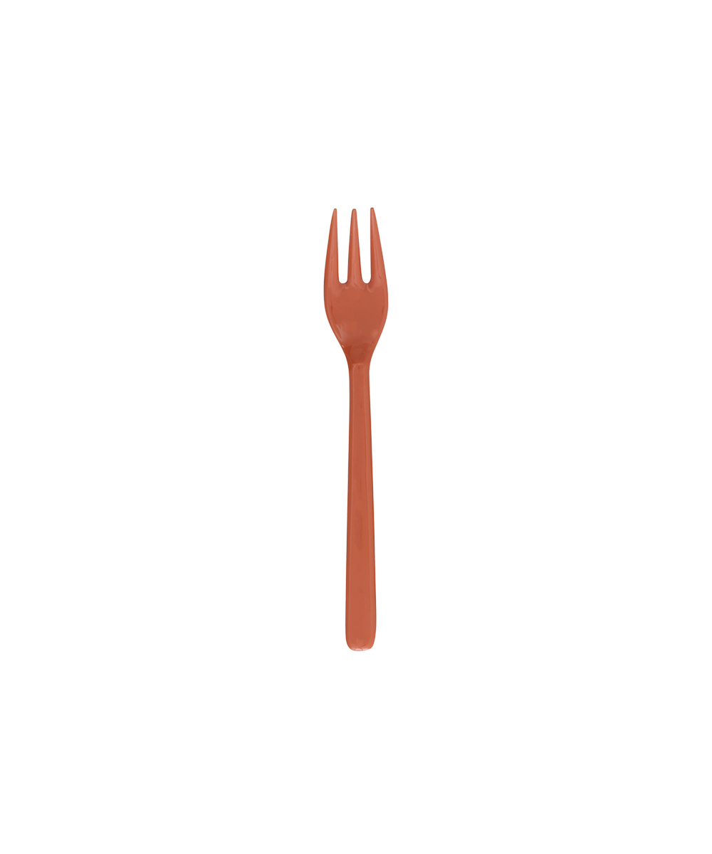 Kuchengabel Gloriously Gifted in Terracotta von RICE by RICE – Nohna