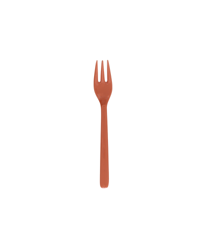 Kuchengabel Gloriously Gifted in Terracotta von RICE by RICE – Nohna