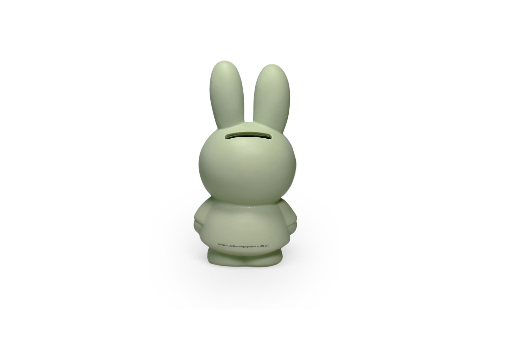 Miffy Spardose Small von Atelier Pierre in Eucalyptus Rückseite – Nohna
