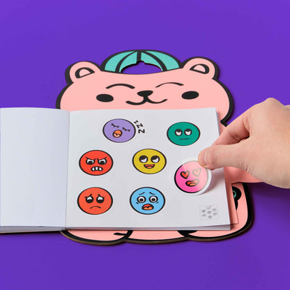 Montessori Stickerbuch Emotionen von OMY für Kinder ab 3 Jahren - Sticker – Nohna