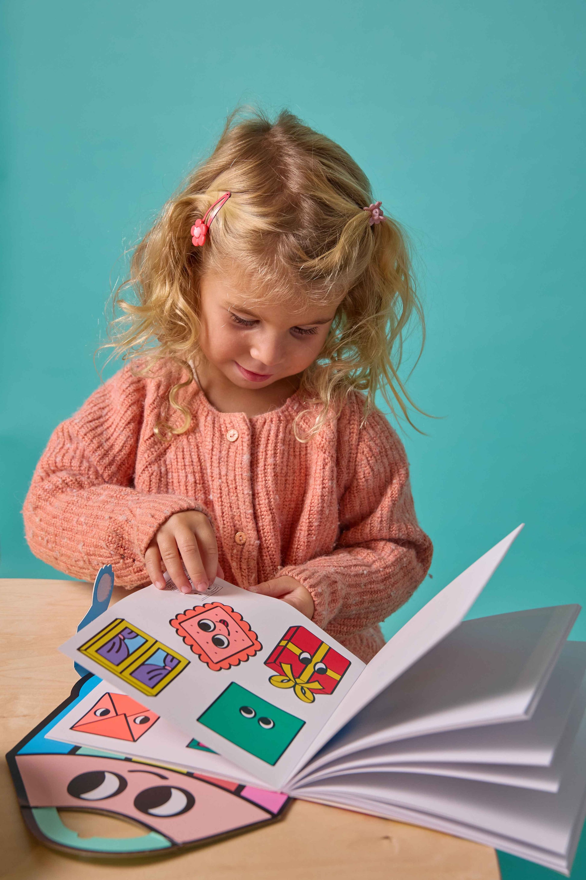Montessori Stickerbuch Geometrische Formen Sticker – Nohna