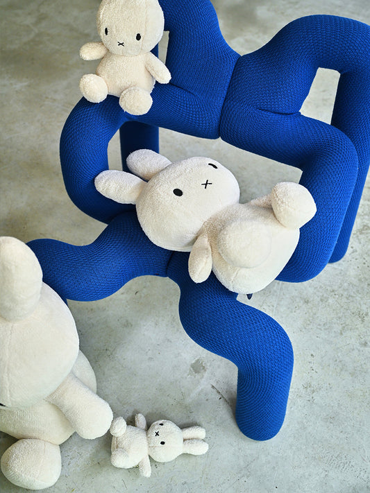 Miffy Kuscheltier Terry in Creme von Bon Ton Toys – 23 cm, recycelter Plüsch, Nohna