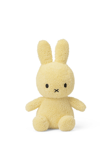 Miffy Kuscheltier Terry in Hellgelb von Bon Ton Toys – 23 cm, Plüsch, Frontansicht, Nohna
