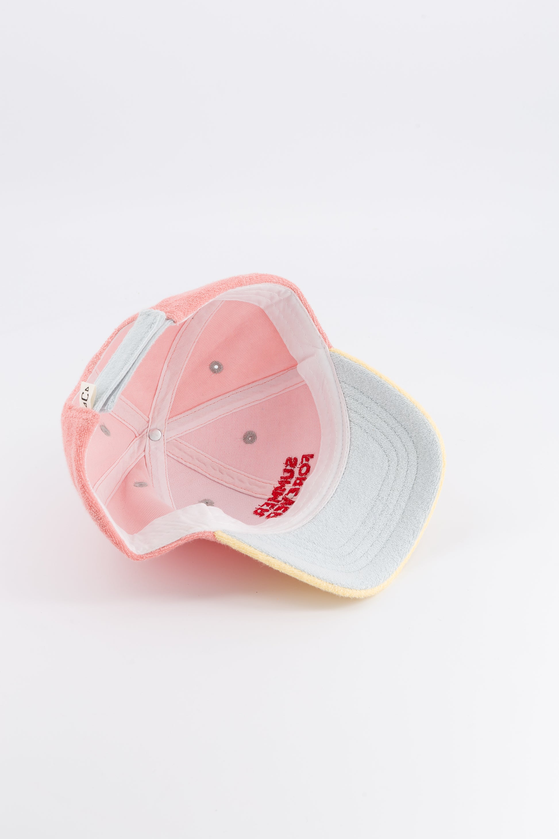 Kindercap Summer Forever in Rosa von Chamaye – Innenansicht - Nohna