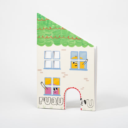 My Home Drawing Book Haus Malbuch von puquu – CE zertifiziert, Nohna