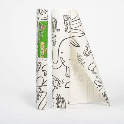 Stick & Draw Roll Ausmal-Rolle von puquu in Animals  – CE zertifiziert, Nohna