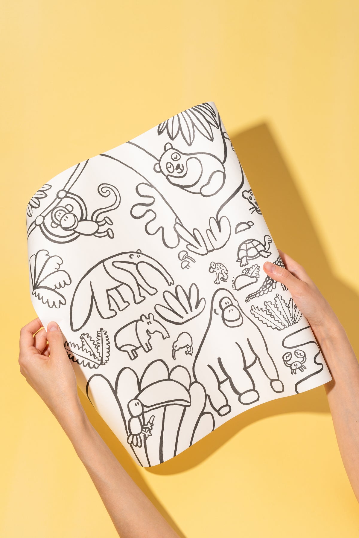 Stick & Draw Roll Ausmal-Rolle von puquu in Animals - Nohna
