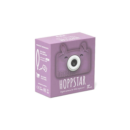 Kinderkamera Hoppstar Rookie in Blossom – mit Silikonhülle, Verpackung,  Nohna
