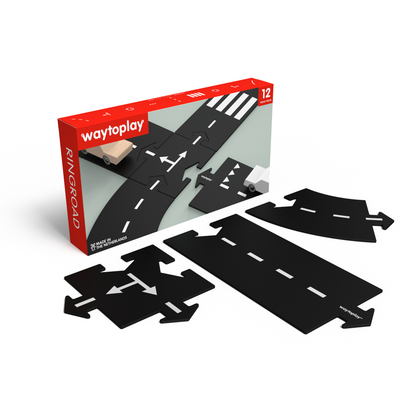 Ringroad flexible Spielstraße von waytoplay – 12 Teile - Verpackung - Nohna