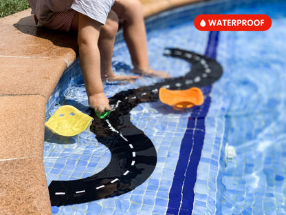 Ringroad flexible Spielstraße von waytoplay – 12 Teile - wasserfest - Nohna