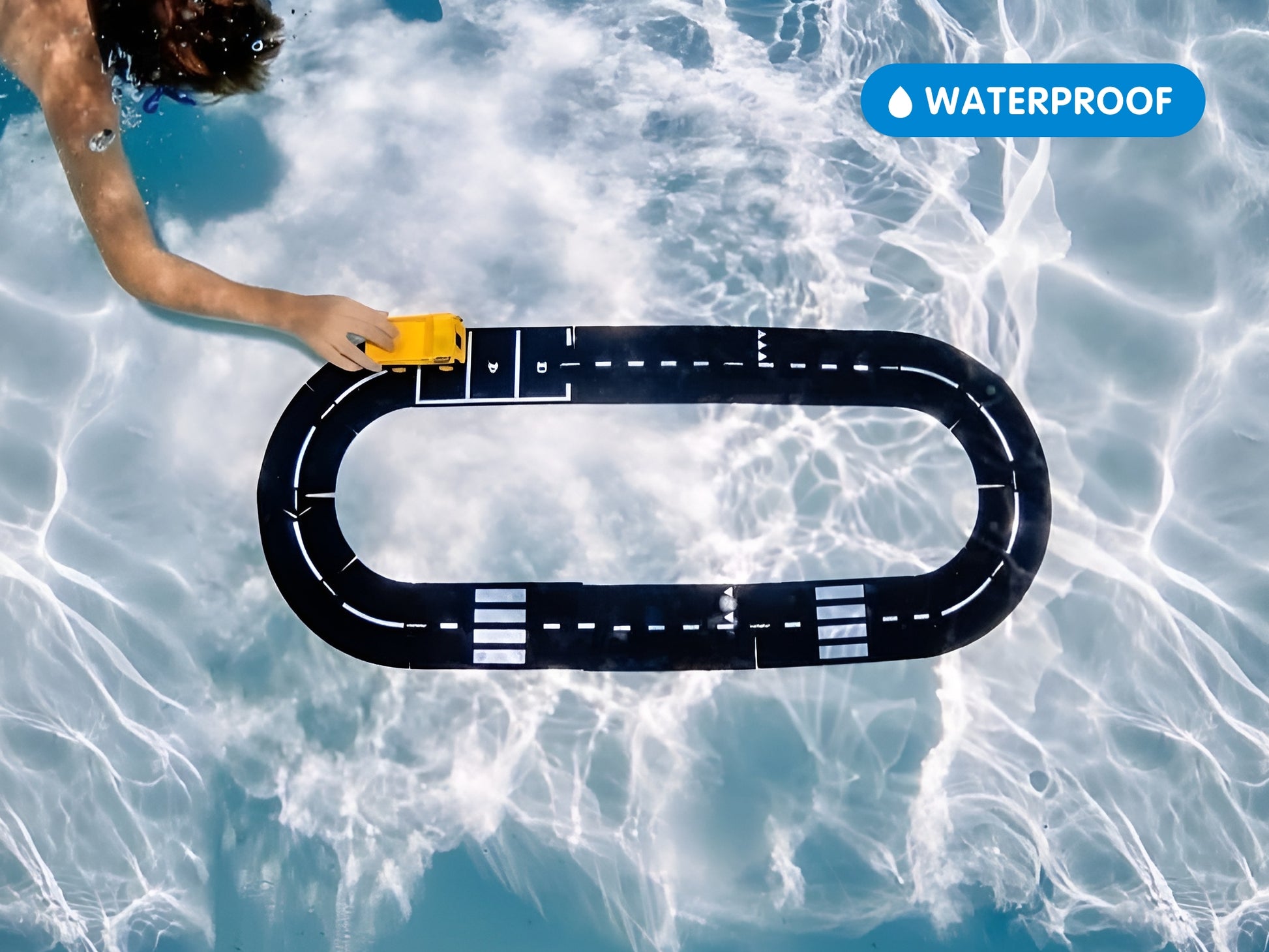 Expressway flexible Spielstraße von waytoplay – 16 Teile, 2,6 m - wasserfest -Nohna