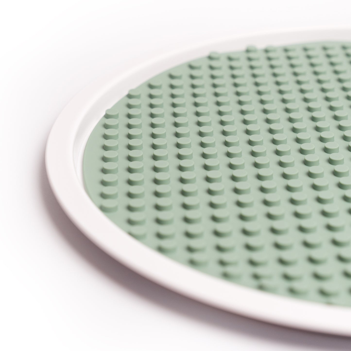 Beidseitige Sensorik Bauplatte von Inspire My Play in Smoke Green – Deckel - Nohna