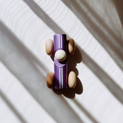 Oldtimer mit Metallic Lackierung von Bajo Violett - Ansicht oben – Nohna